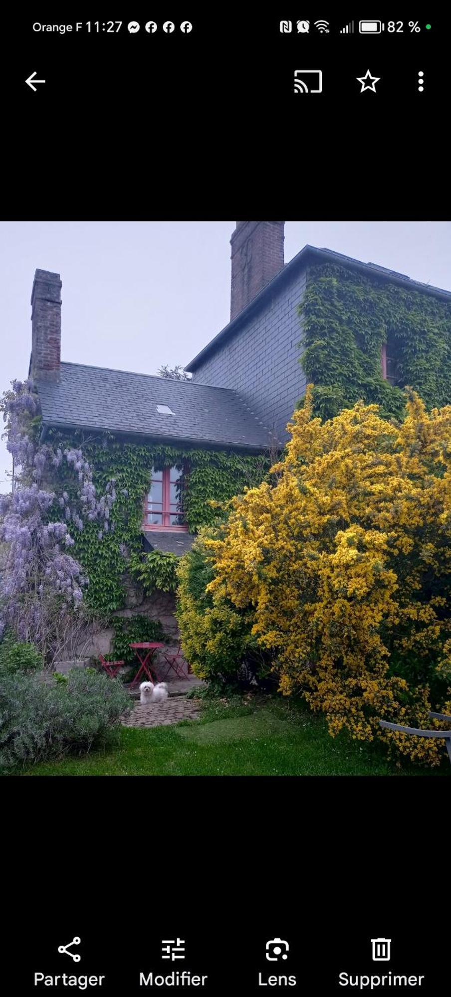 Les Chambres D'Hotes Le Val D'Honfleur Équemauville Esterno foto